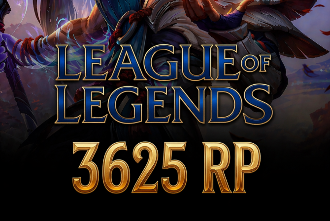 LoL 3625 Riot Points