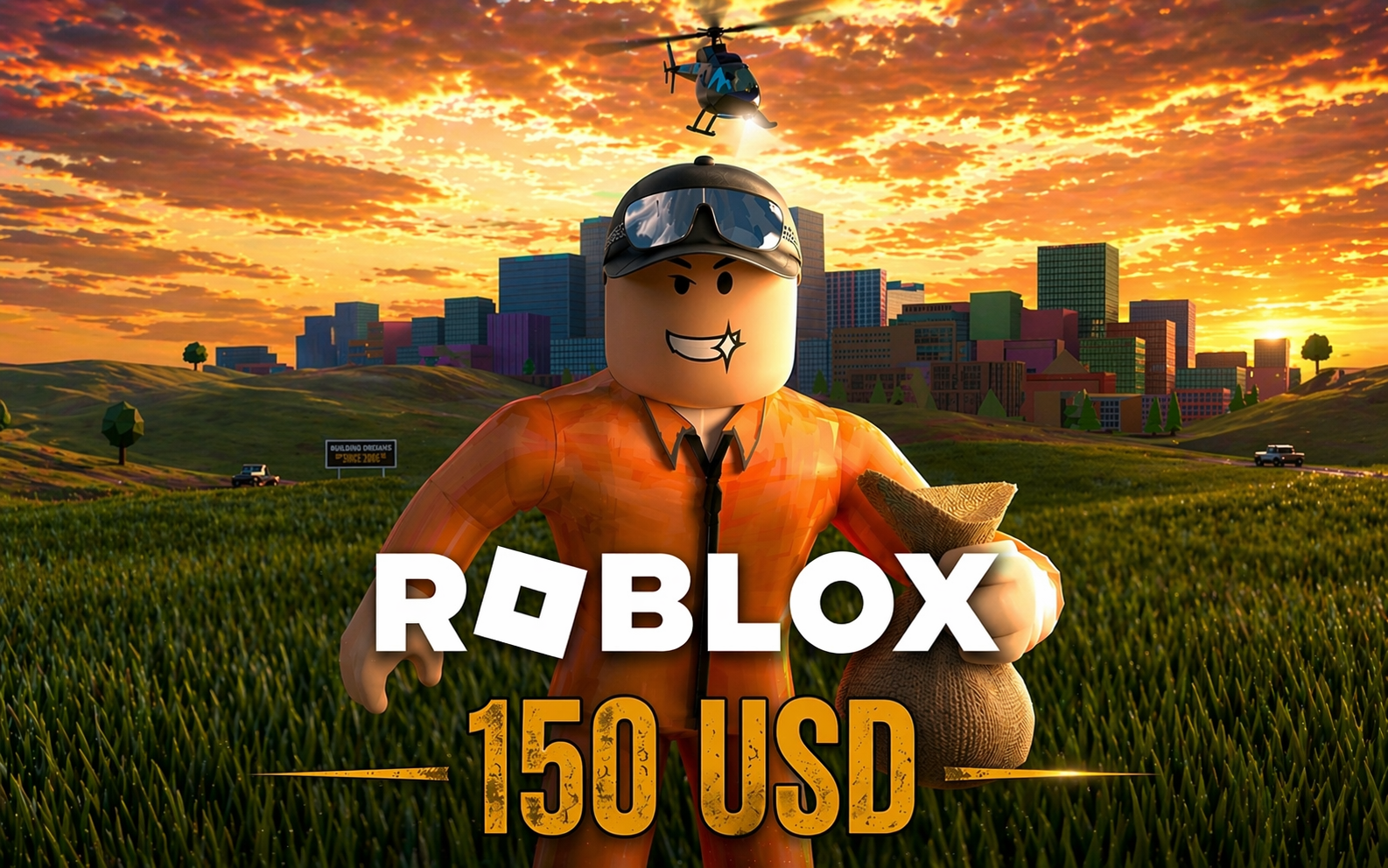 16.250 Robux Global USD Hediye Kartı