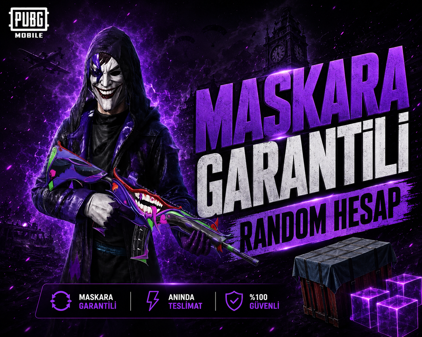 Maskara Garantili Random Hesap | Otomatik Teslimat