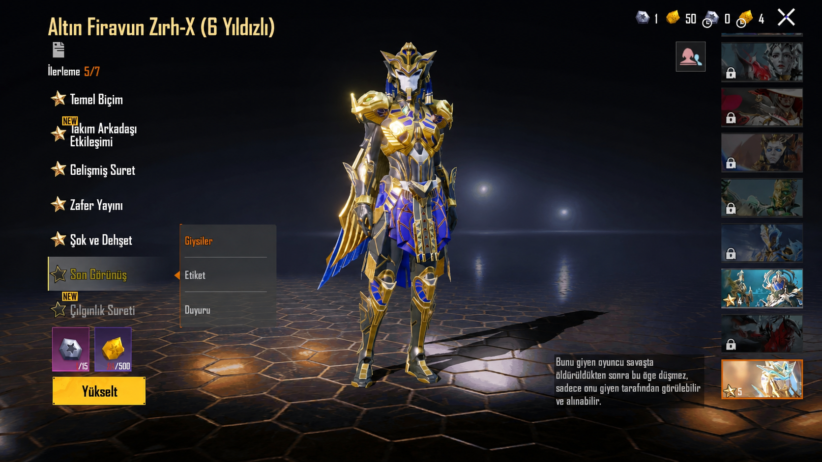 S3 Hesap | 80LVL | 190+ Destansı | Firavun 5LVL